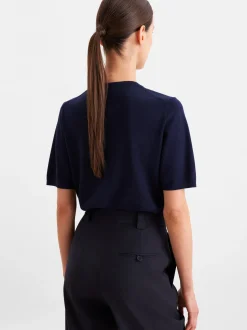 Seidensticker Damen Sweater - Regular Fit in blau