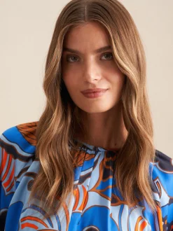 Seidensticker Damen Tunika - Oversized Fit in blau