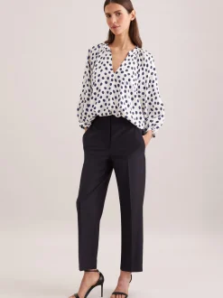 Seidensticker Damen Tunika - Regular Fit in weiß