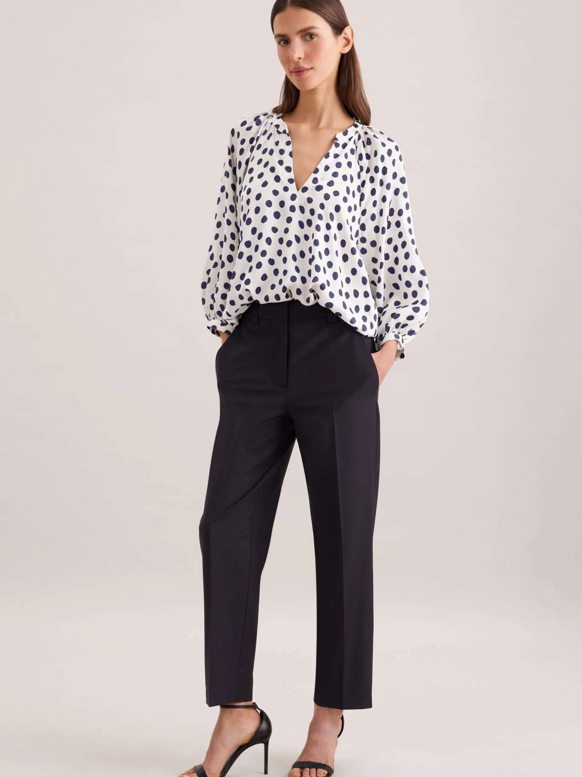 Seidensticker Damen Tunika - Regular Fit in weiß