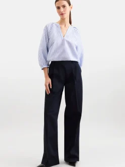 Seidensticker Damen Tunika - Regular Fit in blau