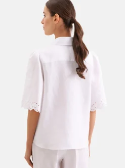 Seidensticker Damen Tunika - Regular Fit in weiß
