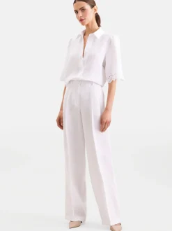 Seidensticker Damen Tunika - Regular Fit in weiß