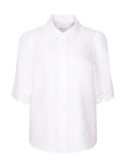 Seidensticker Damen Tunika - Regular Fit in weiß