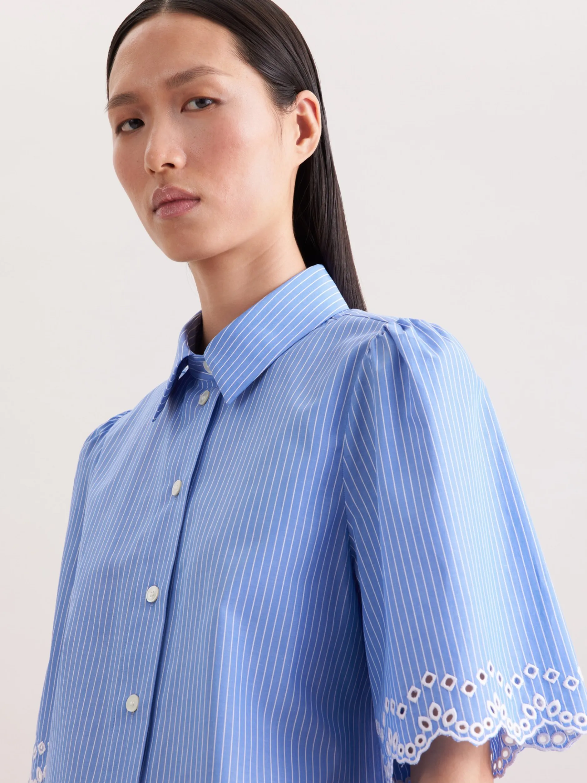 Seidensticker Damen Tunika - Regular Fit in blau