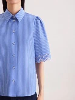 Seidensticker Damen Tunika - Regular Fit in blau