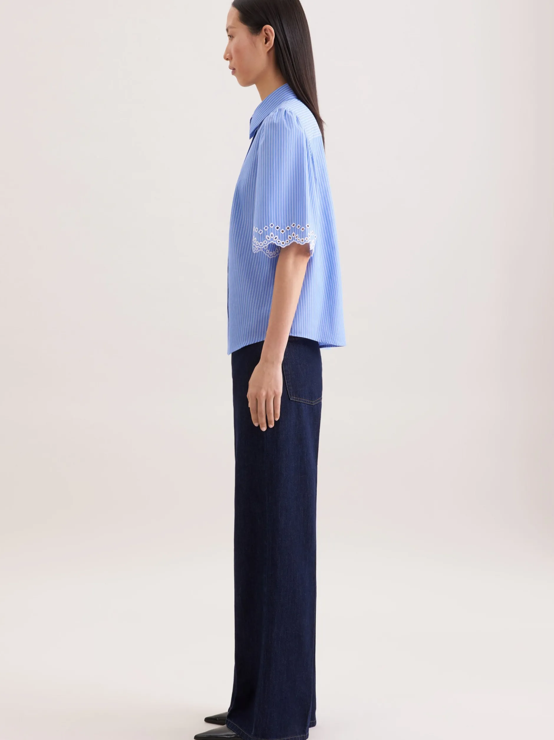 Seidensticker Damen Tunika - Regular Fit in blau