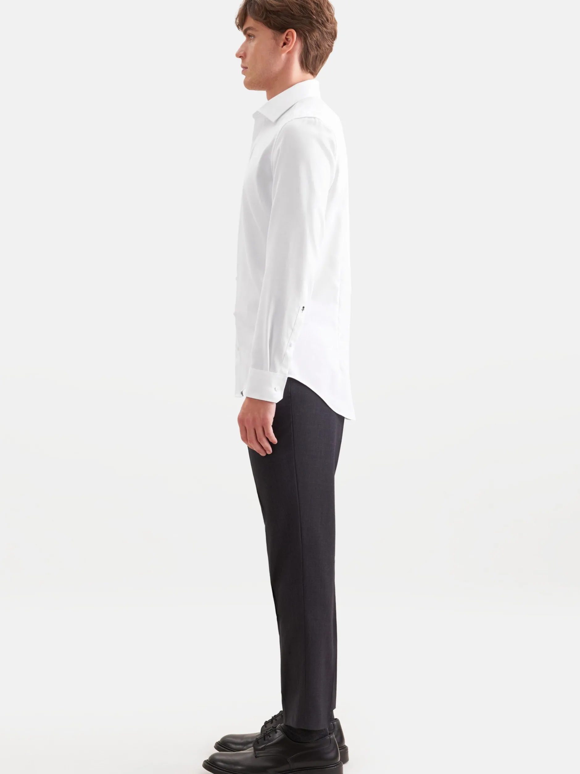 Seidensticker Herren Business Hemd - Slim Fit in weiß