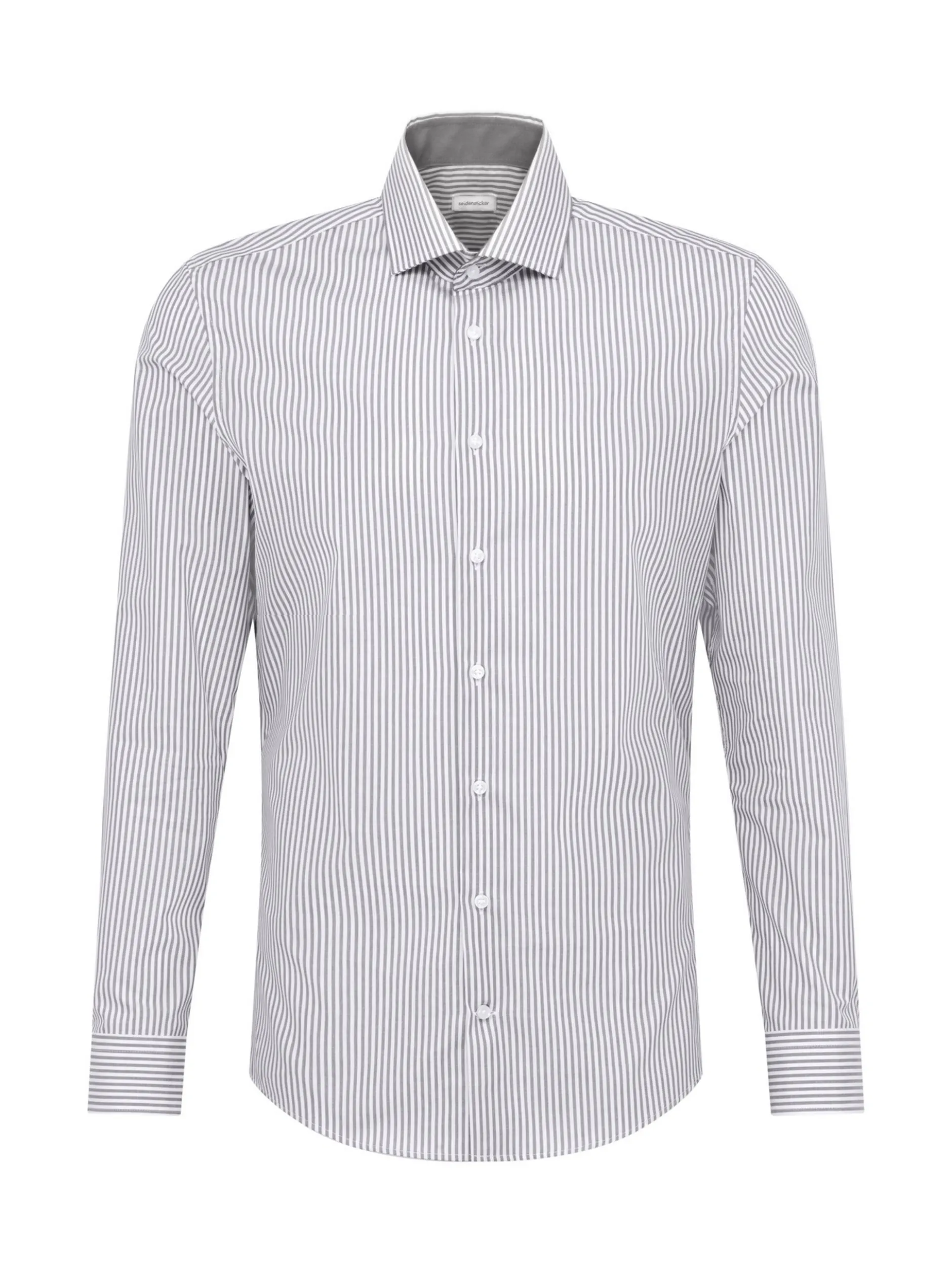Seidensticker Herren Business Hemd - Slim Fit in grau