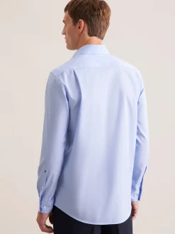 Seidensticker Herren Business Hemd - Regular Fit in blau
