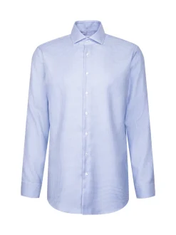 Seidensticker Herren Business Hemd - Regular Fit in blau
