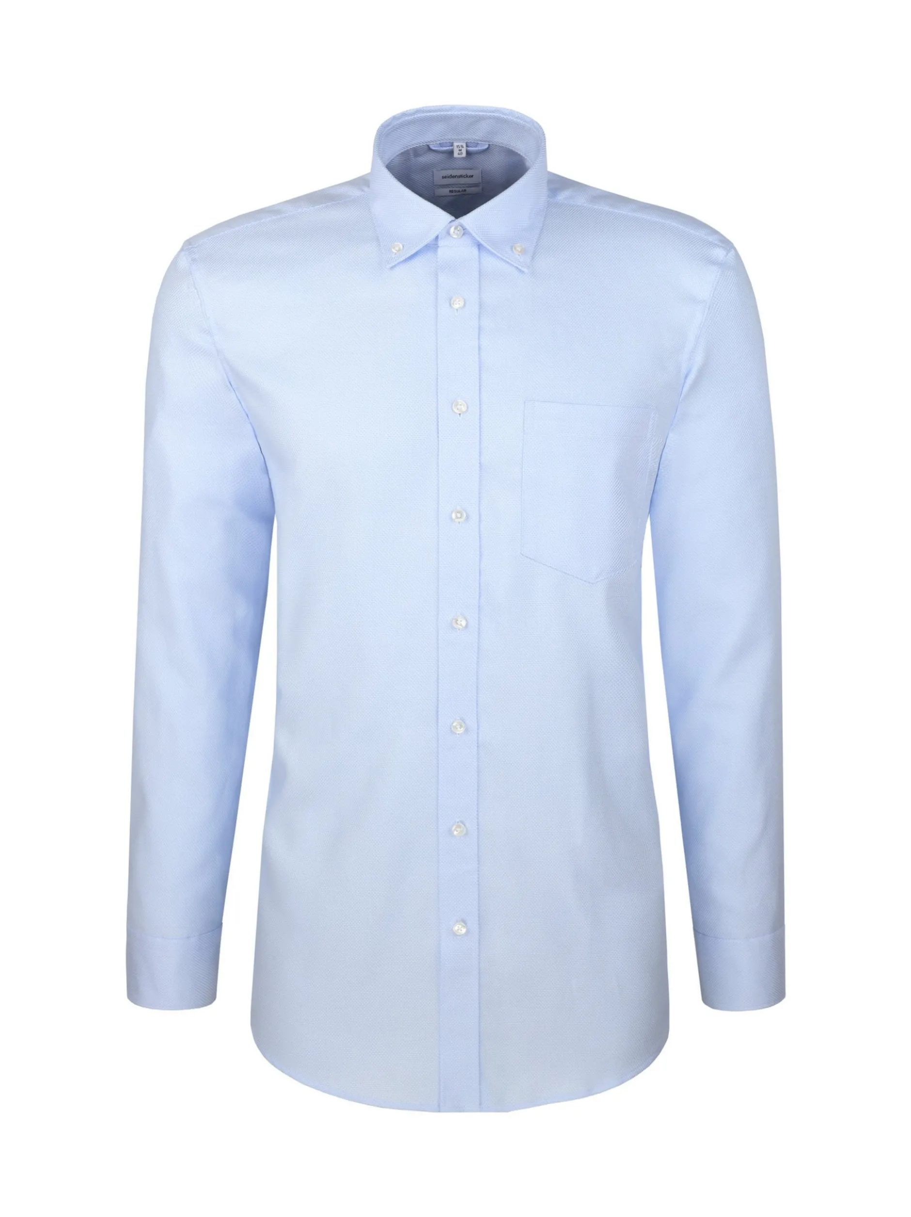 Seidensticker Herren Business Hemd - Regular Fit in hellblau