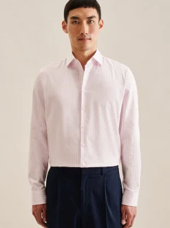 Seidensticker Herren Business Hemd - Slim Fit in rosa