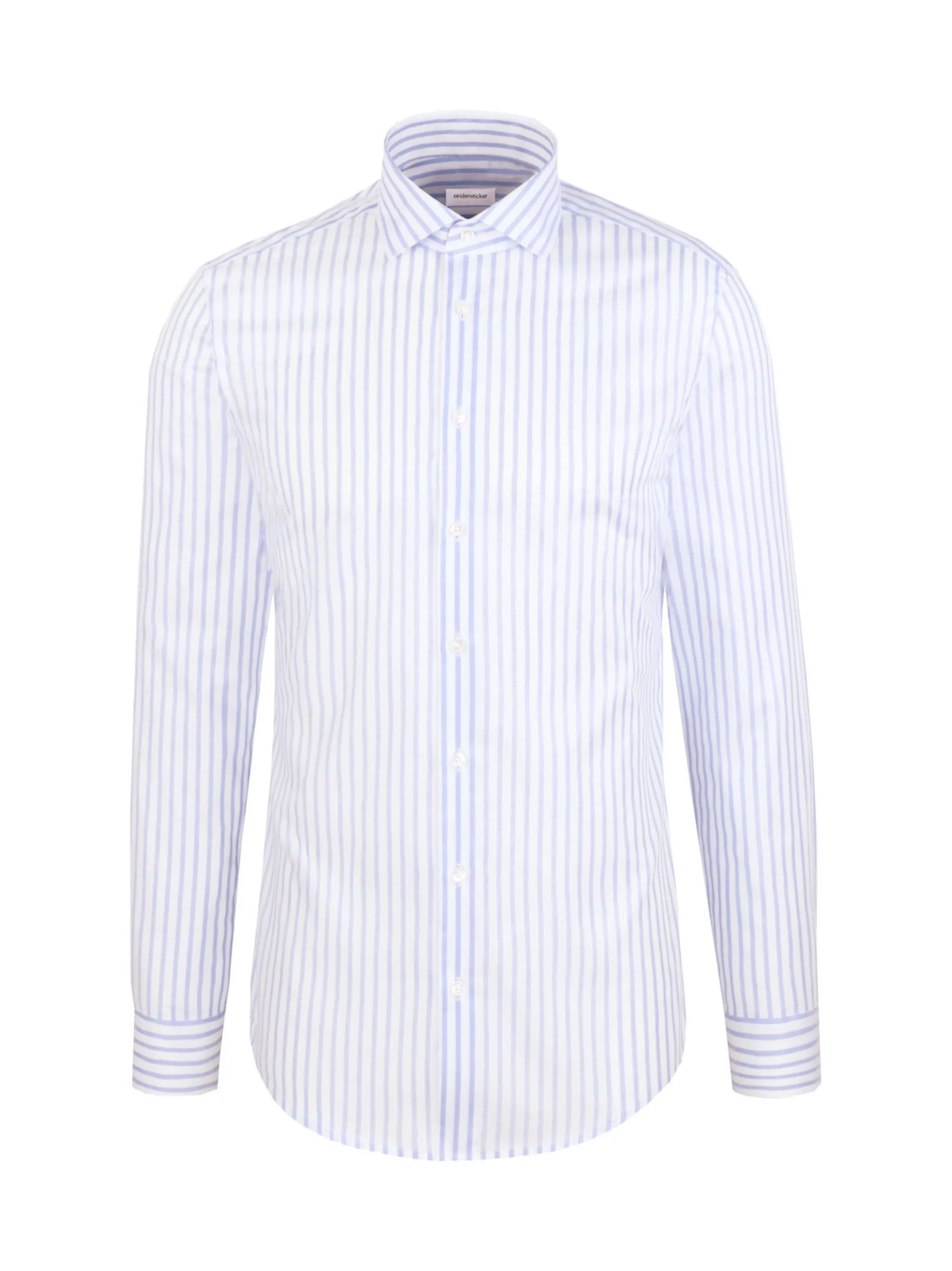 Seidensticker Herren Business Hemd - Regular Fit in weiß hellblau