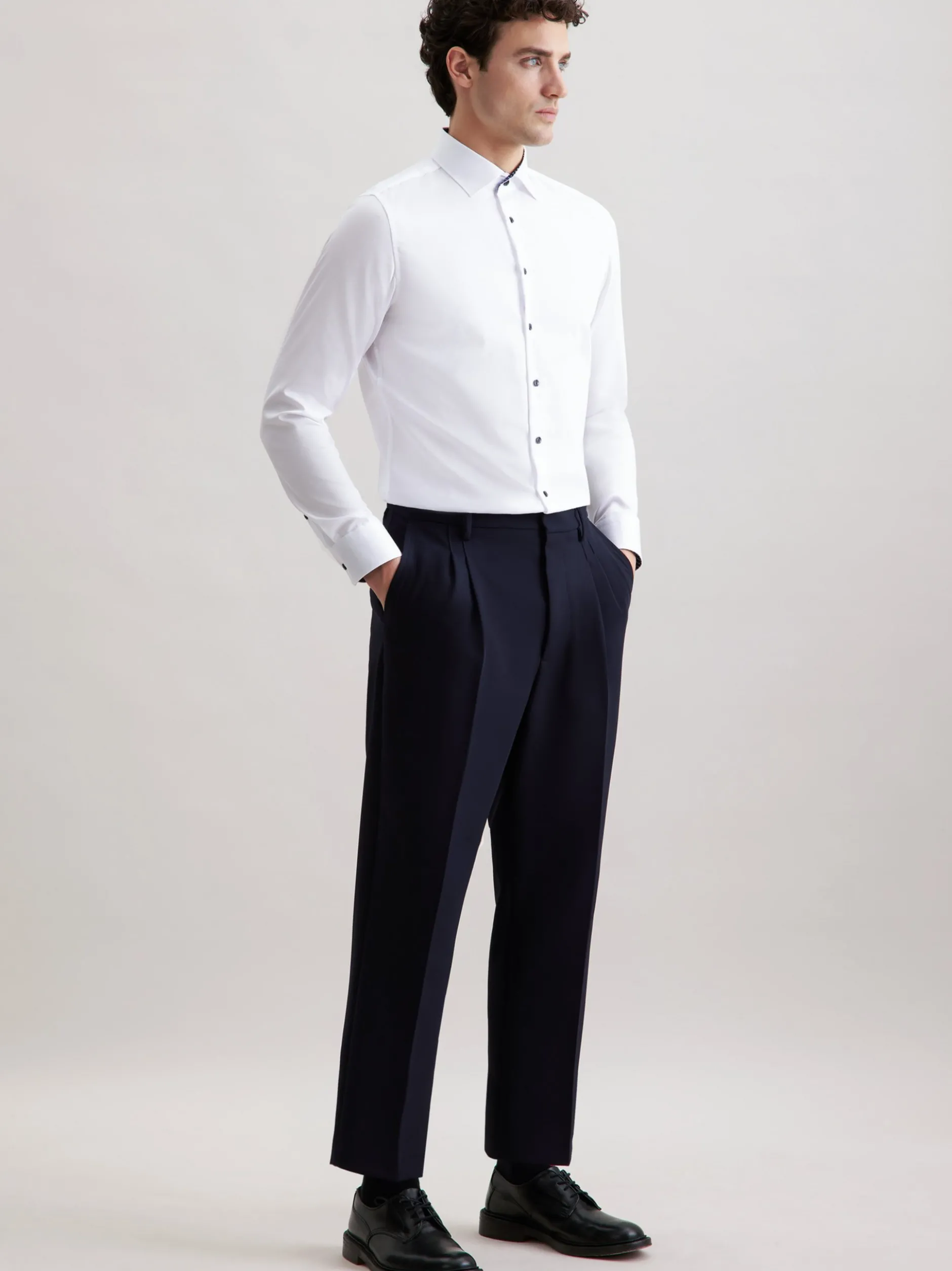 Seidensticker Herren Business Hemd - X-Slim Fit in weiß