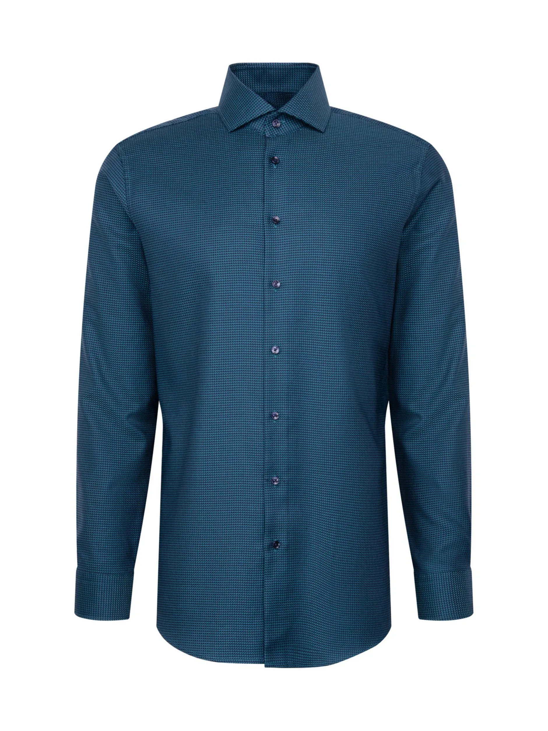 Seidensticker Herren Business Hemd - Regular Fit in petrol