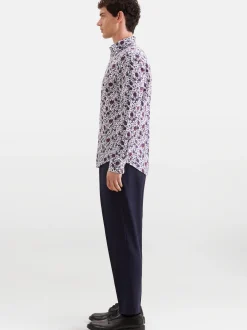 Seidensticker Herren Business Hemd - Slim Fit in rot