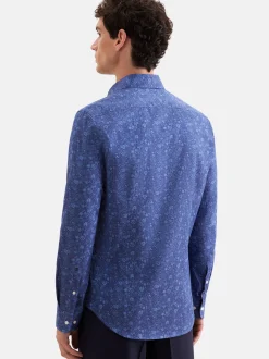 Seidensticker Herren Business Hemd - Shaped Fit in blau