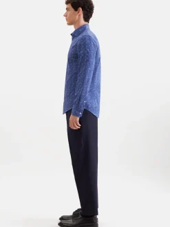 Seidensticker Herren Business Hemd - Shaped Fit in blau