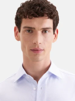 Seidensticker Herren Business Hemd - Regular Fit in blau