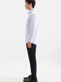 Seidensticker Herren Business Hemd - Regular Fit in blau