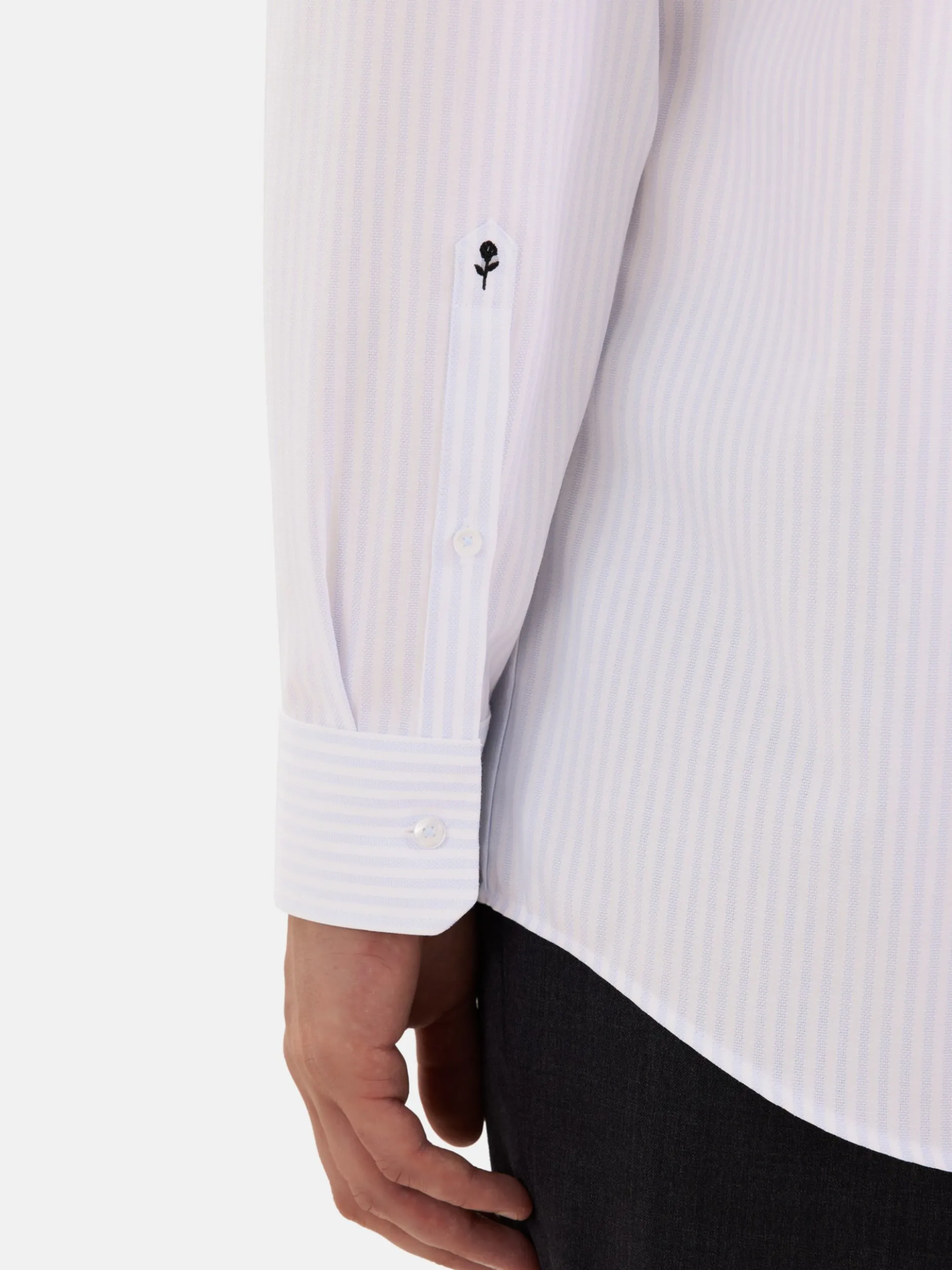 Seidensticker Herren Business Hemd - Regular Fit in hellblau