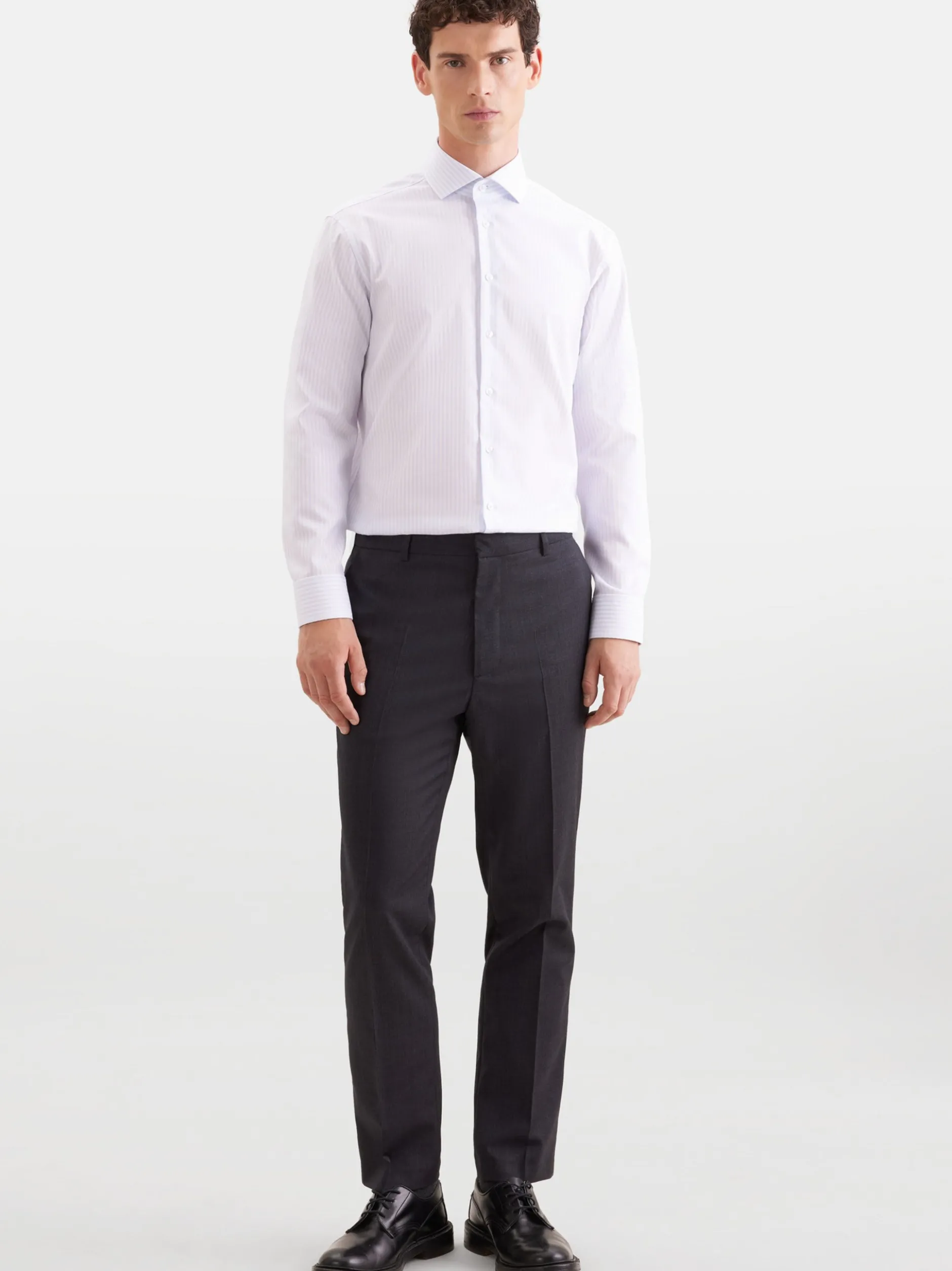 Seidensticker Herren Business Hemd - Regular Fit in hellblau