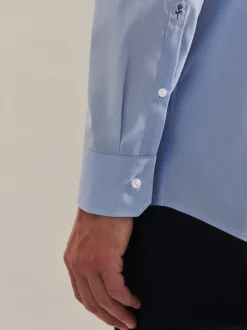 Seidensticker Herren Business Hemd - Regular Fit in hellblau