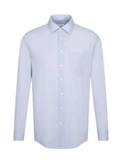 Seidensticker Herren Business Hemd - Regular Fit in hellblau