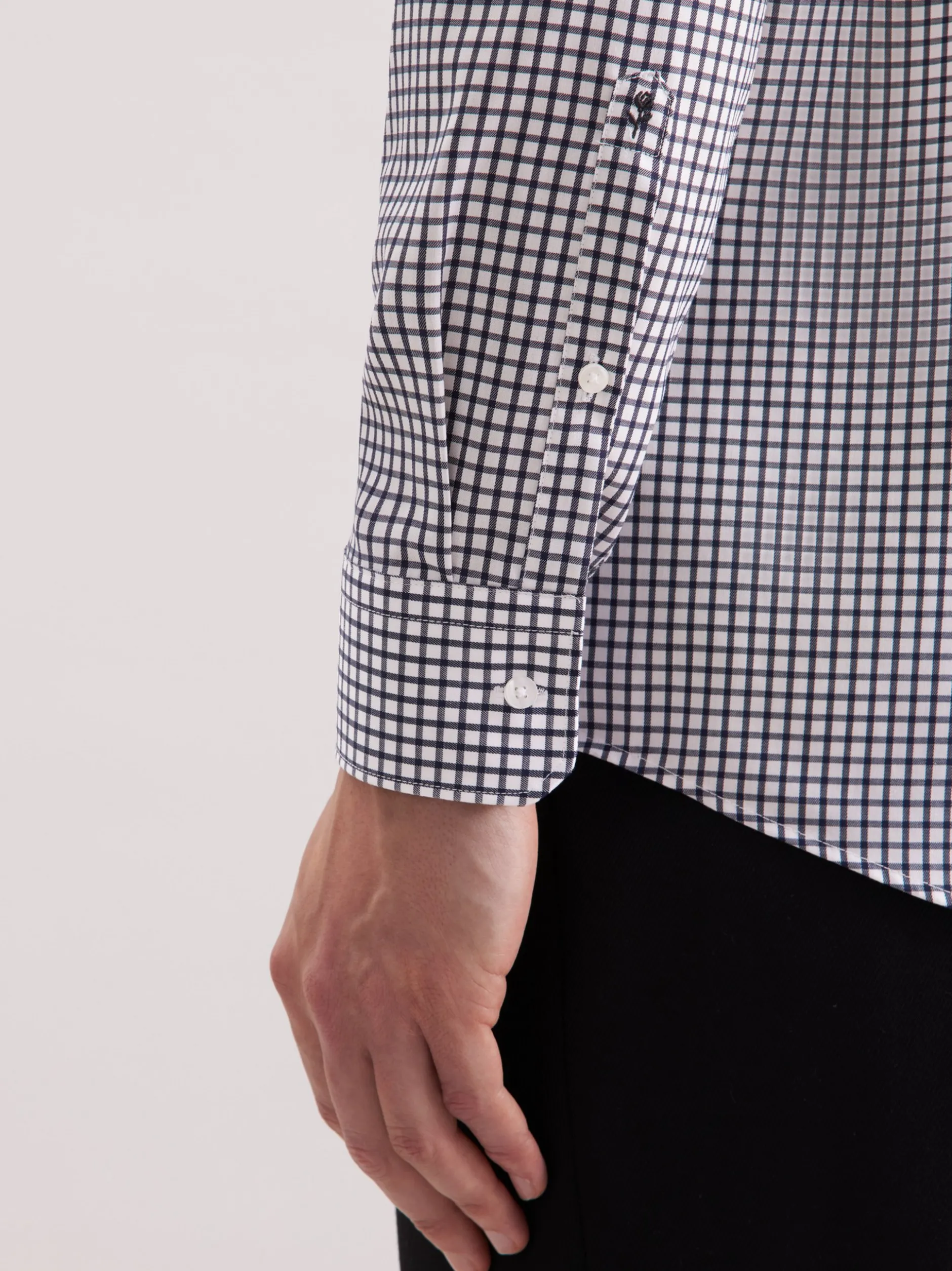 Seidensticker Herren Business Hemd - Regular Fit in blau