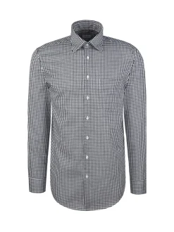 Seidensticker Herren Business Hemd - Regular Fit in blau