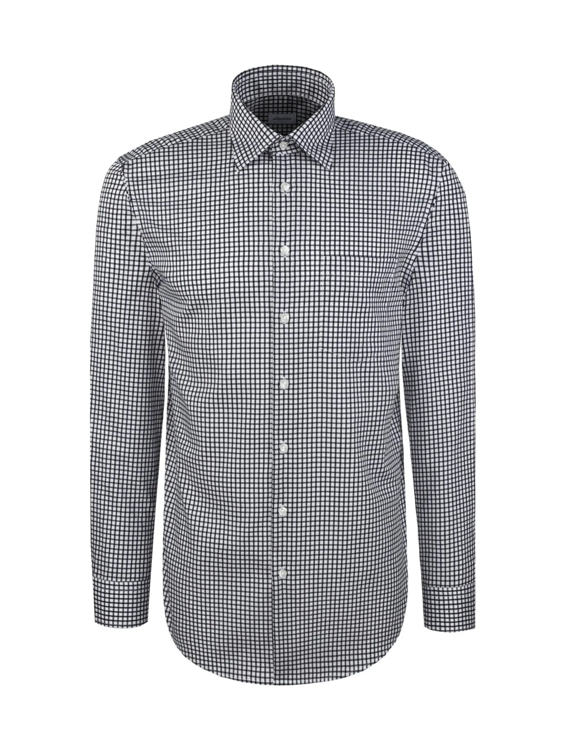 Seidensticker Herren Business Hemd - Regular Fit in blau