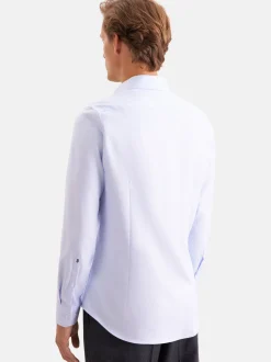 Seidensticker Herren Business Hemd - Shaped Fit in hellblau