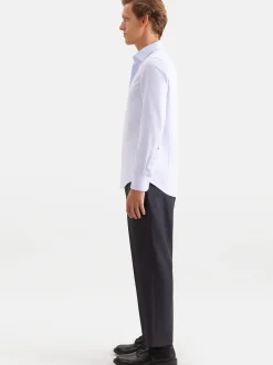 Seidensticker Herren Business Hemd - Shaped Fit in hellblau