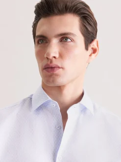 Seidensticker Herren Business Hemd - Comfort Fit in hellblau