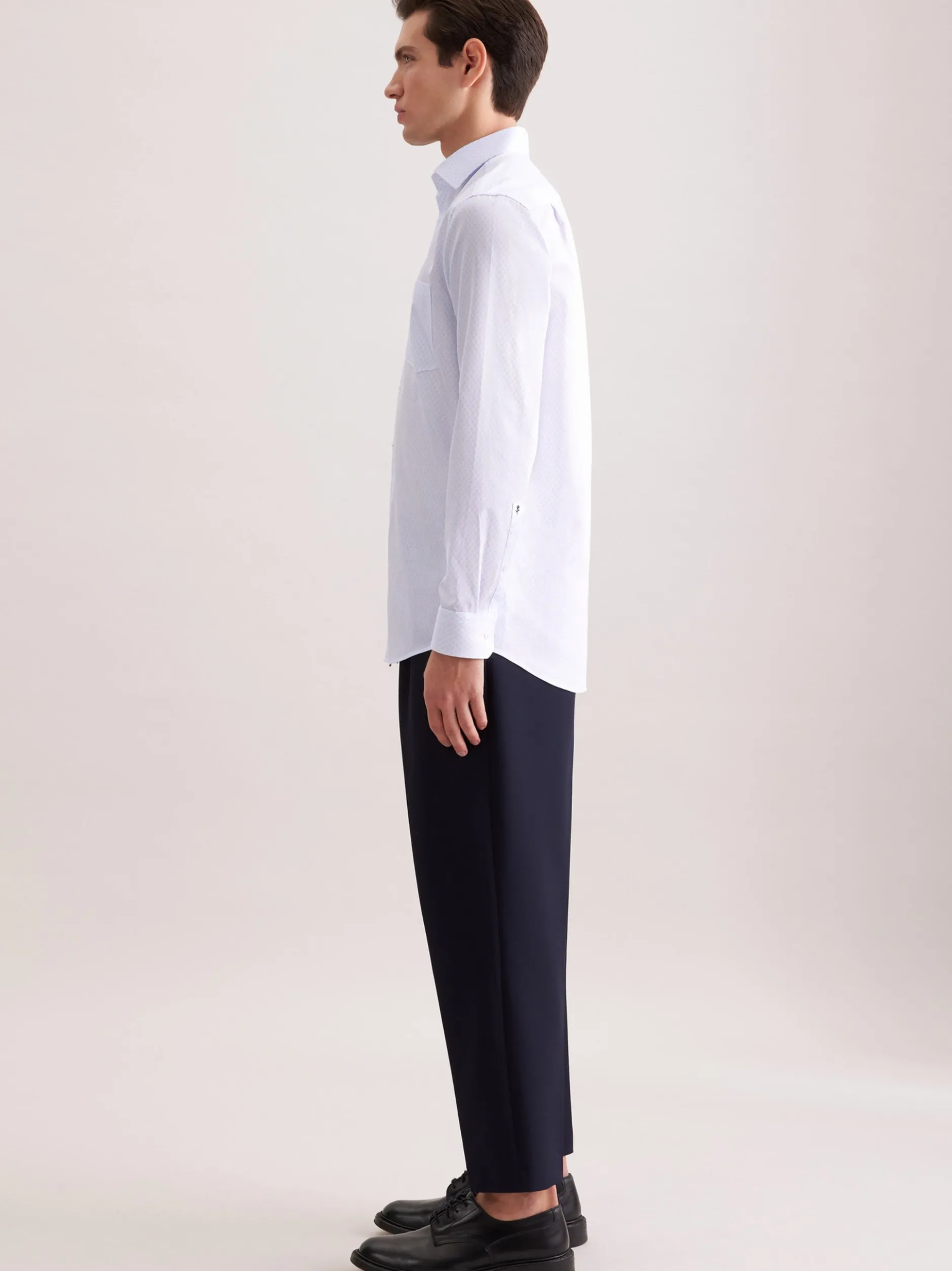 Seidensticker Herren Business Hemd - Comfort Fit in hellblau