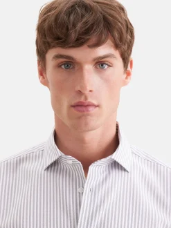 Seidensticker Herren Business Hemd - Shaped Fit in grün