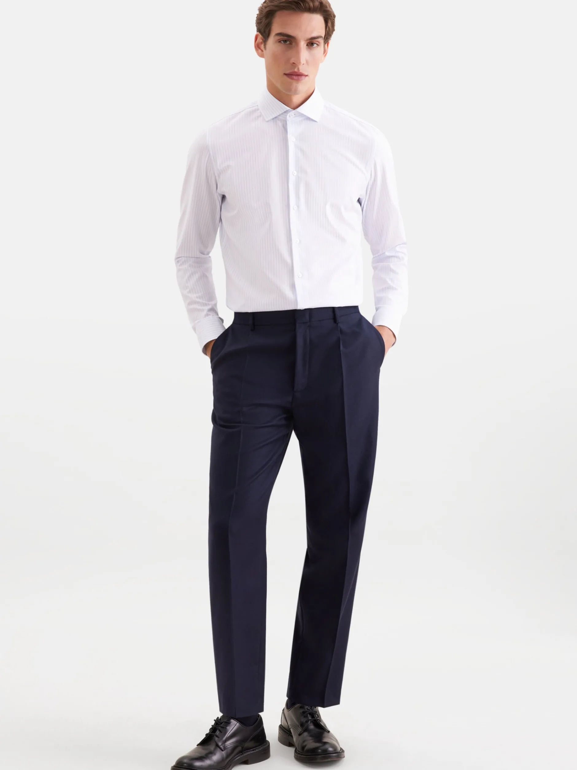 Seidensticker Herren Business Hemd - X-Slim Fit in hellblau