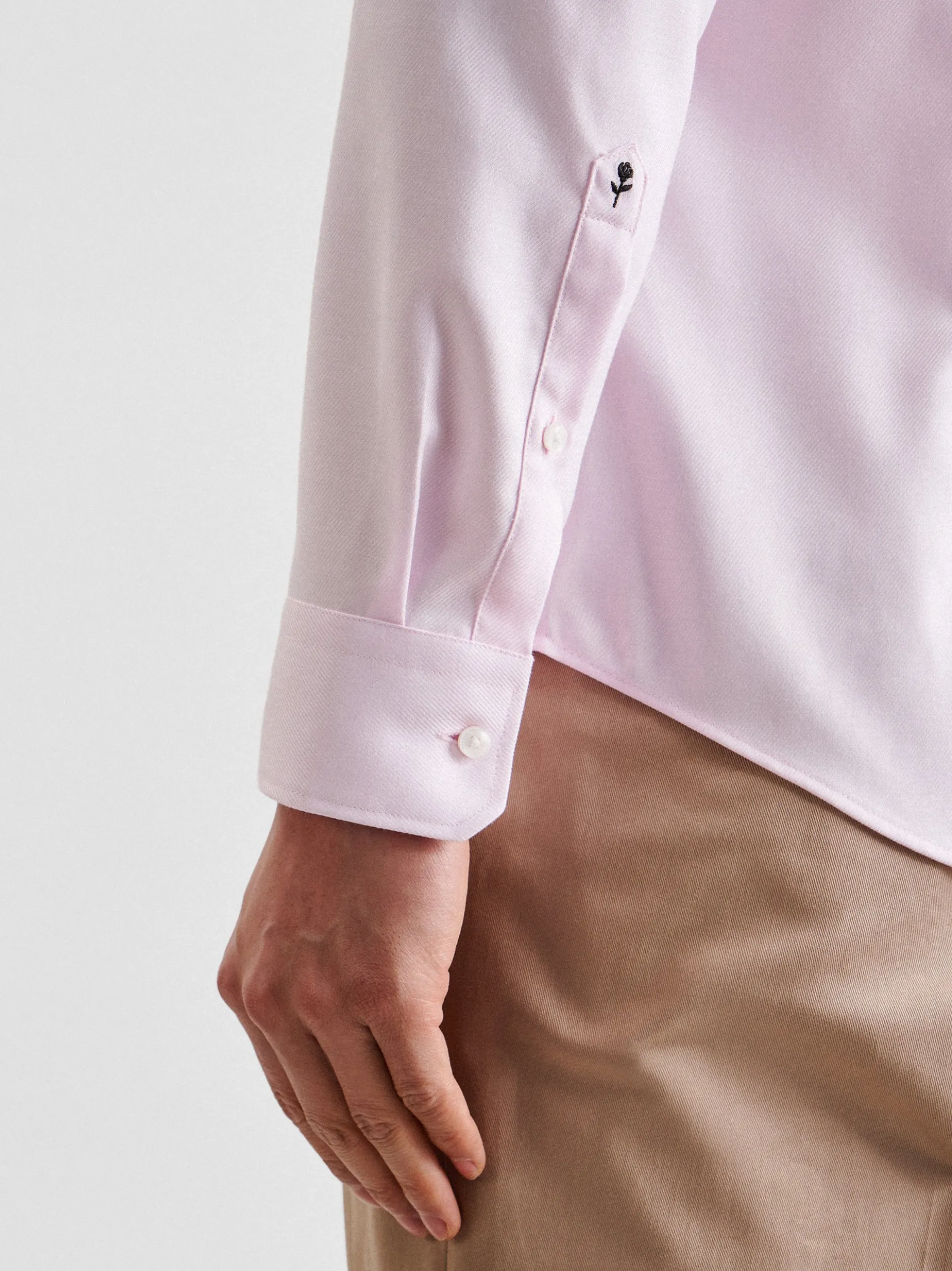 Seidensticker Herren Business Hemd - Slim Fit in rosa