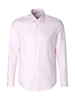 Seidensticker Herren Business Hemd - Slim Fit in rosa