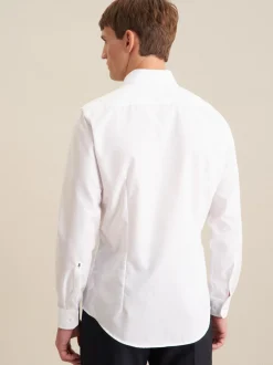 Seidensticker Herren Business Hemd - Slim Fit in weiß