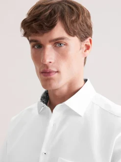 Seidensticker Herren Business Hemd - Regular Fit in weiß
