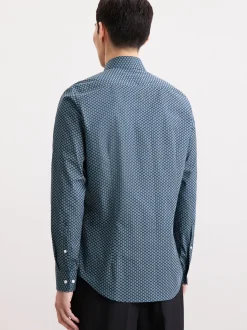 Seidensticker Herren Business Hemd - Slim Fit in grün