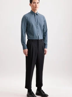 Seidensticker Herren Business Hemd - Slim Fit in grün
