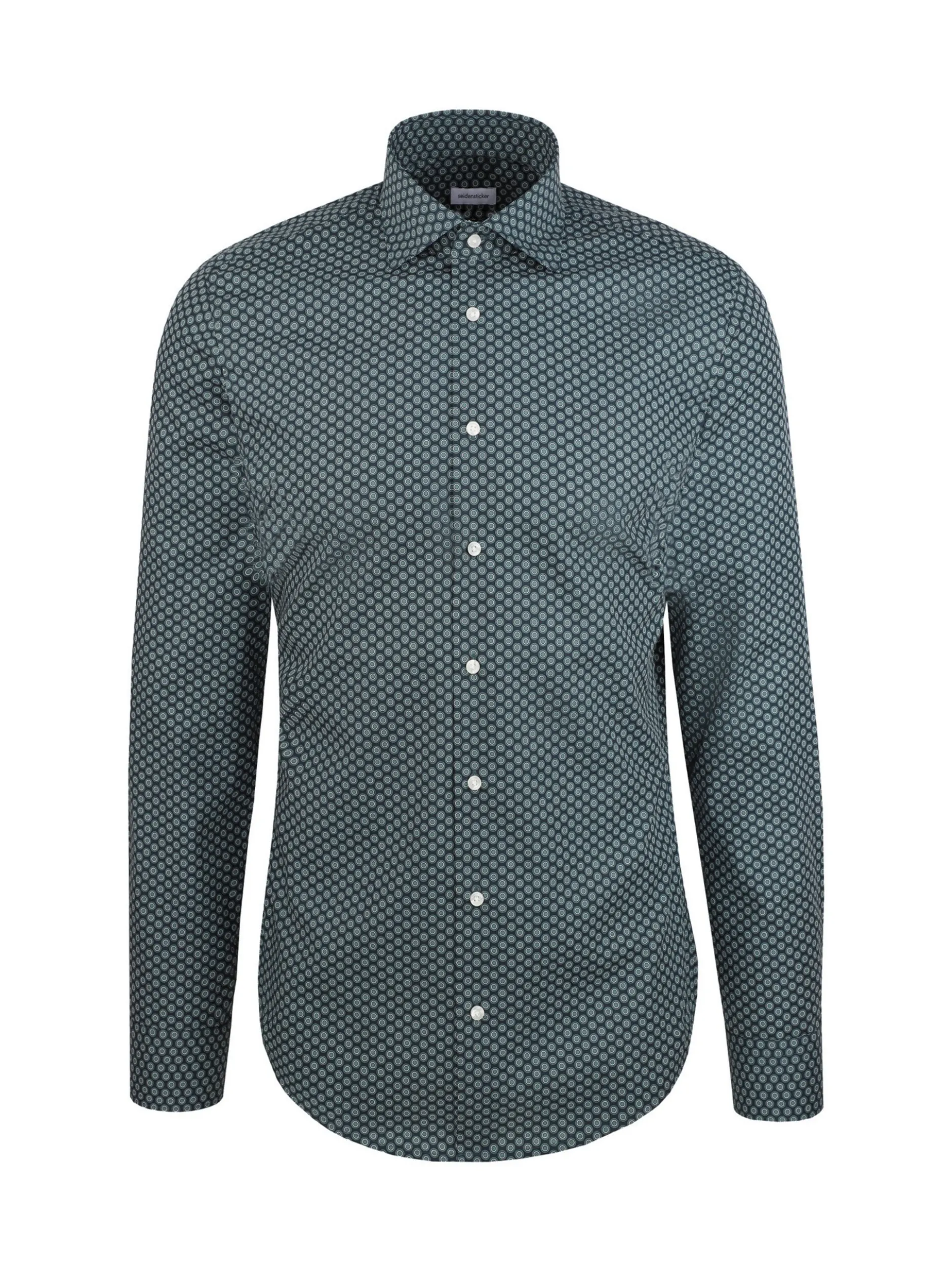 Seidensticker Herren Business Hemd - Slim Fit in grün