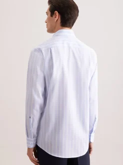 Seidensticker Herren Business Hemd - Regular Fit in blau
