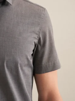 Seidensticker Herren Business Hemd - Slim Fit in grau