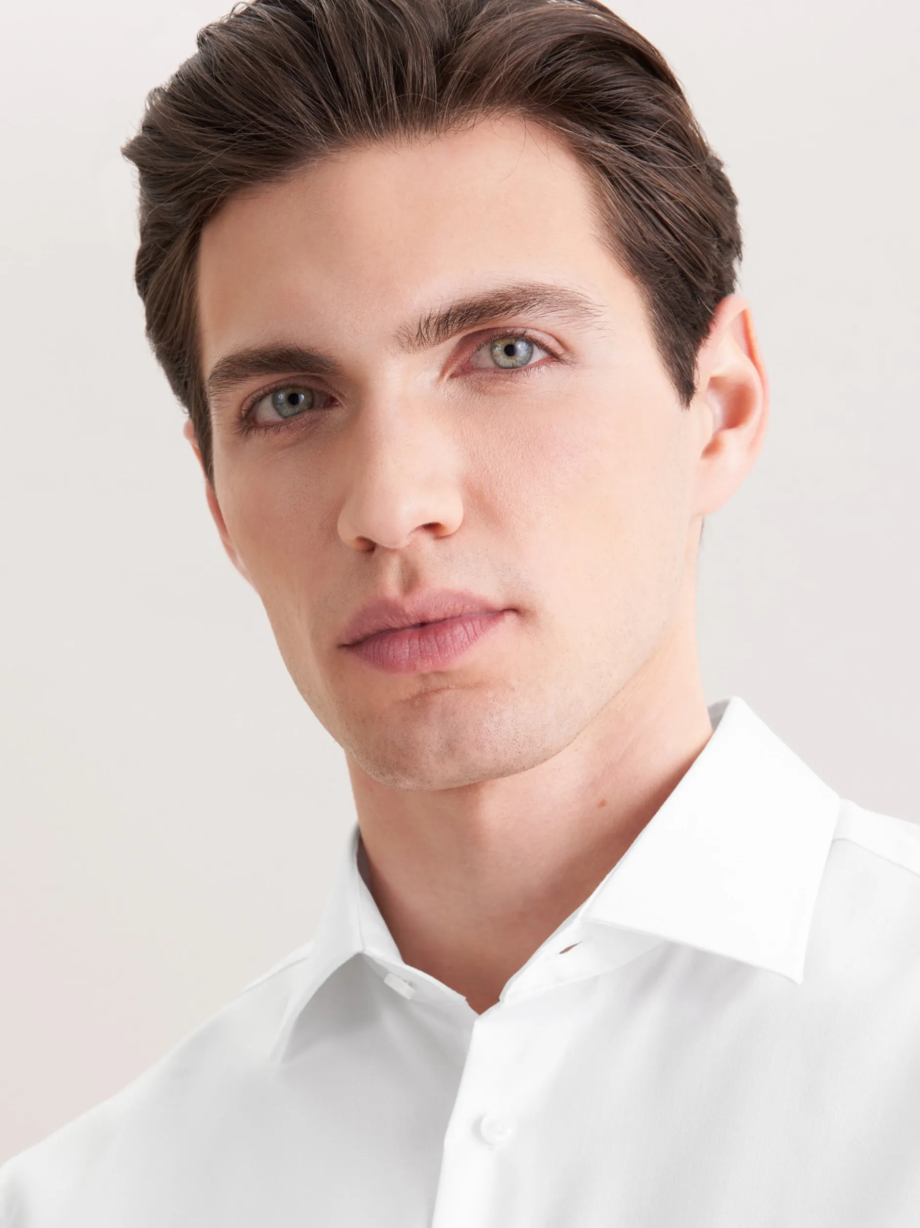 Seidensticker Herren Business Hemd - Regular Fit in weiß