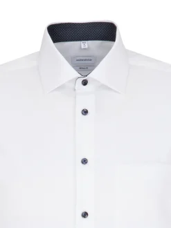 Seidensticker Herren Business Hemd - Regular Fit in weiß