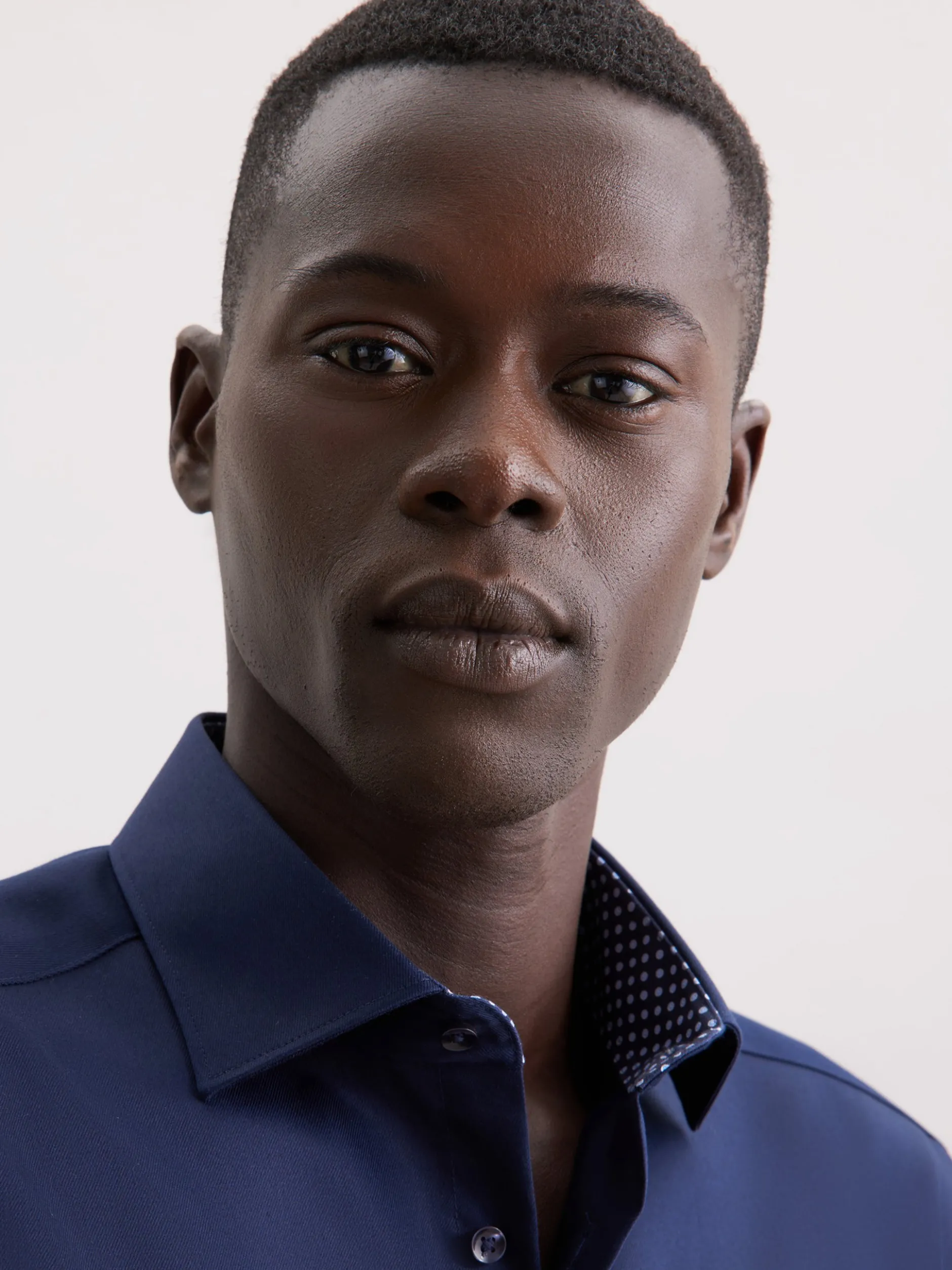 Seidensticker Herren Business Hemd - Regular Fit in blau